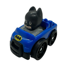 Fisher Price Little People Wheelies Batman Car DC Super Friends 2010 Mattel - £9.37 GBP