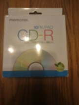 Memorex CD-R 9 ok open box - $25.62