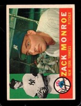 1960 Topps #329 Zack Monroe Vgex Yankees *NY11398 - £2.12 GBP