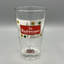 Budweiser Retro 1955 Design Collector&#39;s Edition Pint 16 Oz. Beer Glass Libbey - £7.90 GBP