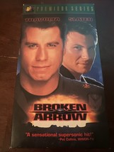Broken Arrow - VHS Video Tape - John Travolta, Christian Slater - $3.99