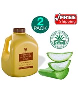 2 Pack Forever Aloe Vera Juice Detox Preservative Free 33.8 fl.oz Exp Da... - €37,36 EUR