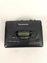 VTG Panasonic Cassette Player RQ-V186 Auto Reverse Digital Synthesizer AM/FM  - £15.81 GBP
