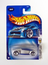 Hot Wheels 2002 Autonomy Concept #047 First Editions Silver Die-Cast Car 2003 - £3.88 GBP