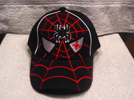 SPIDER IN WEB &amp; EYES CHILD BASEBALL CAP ( 4 COLORS ) - £8.80 GBP