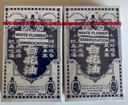 White Flower Balm Oil (Hoe Hin Pak Fah Yeow) 20 ml - Pack of 12 bottles - £89.51 GBP