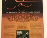 1980s Remington Premiere Magnum Vintage Print Ad Advertisement pa12 - $6.92