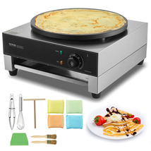 VEVOR Electric Crepe Maker, 16-Inch Commercial Crepe Machine, 1700W, Non... - €111,42 EUR