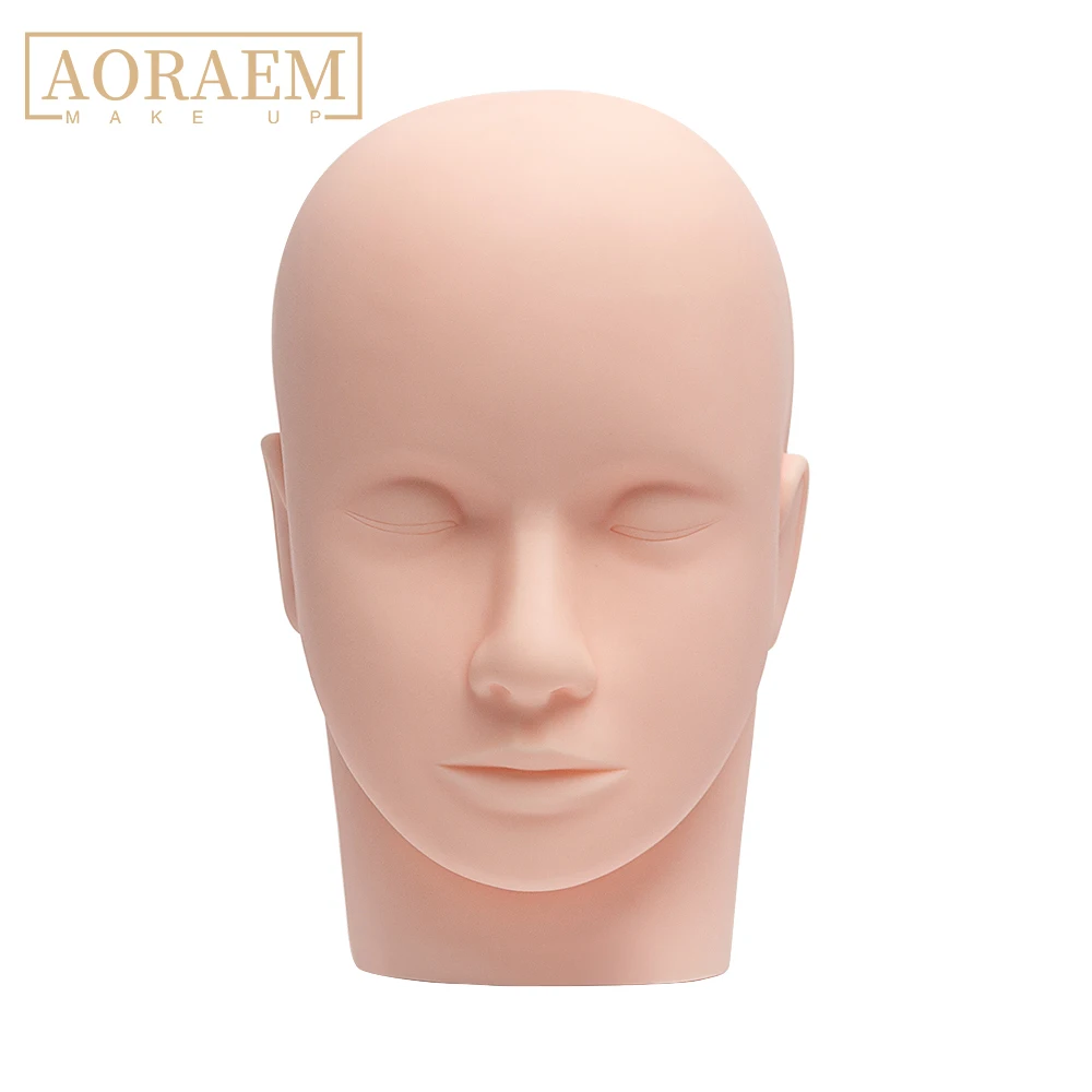 Soft  Practice Mannequin Head for Eyelash Extension Training Salon Beauty Traini - £51.83 GBP