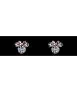 Disney Birthstone Stud Minnie Mouse Earrings Earrings April-Rose (a) - £71.20 GBP