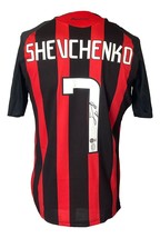 Andriy Shevchenko Firmado AC Milan Adidas Camiseta de Fútbol Bas - £306.36 GBP