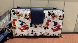 Disney Parks Mickey Mouse Through the Years Wallet NEW
