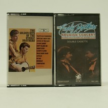 The Everly Brothers The Golden Hits And Reunion Concert Cassette Tape Lot of 2 - £5.00 GBP