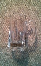 000 Heavy 6&quot; Tall Beer Mug Glass Clear A&amp;W Root Beer Style - £4.68 GBP