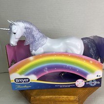 Breyer Paddock Pals &quot;Moonbeam&quot; Toy 2023 Silvery Unicorn New in Paddock P... - $14.84