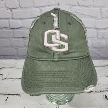 Oregon State Beavers Hat Womens O/S Gray Pink Distressed Strapback New Era Cap - £11.86 GBP