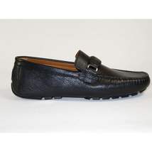 Men's Driving Shoes GENIO Turkey Casual Dress Genuine Leather 120580444 Black image 7