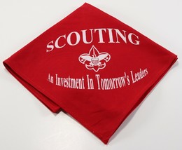 Vtg Scouting Investment Tomorrow&#39;s Leaders Boy Scouts of America BSA Nec... - £9.09 GBP