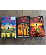 Amos Decker Memory Man, Redemption, Walk Wire, Long Sh David Baldacci. (... - $19.45 CAD