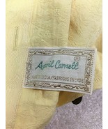 Older April Cornell 100% Cotton Soft Yellow Sq Sham 23 x 24 1/2 - £35.41 GBP