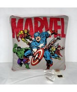 Marvel Comics Avengers Square Decor Throw Pillow 16” X 16” - £29.96 GBP