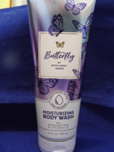 BUTTERFLY Bath &amp; Body Works 10oz/226 mL Super Rich Moisturizing Body Wash - £12.73 GBP
