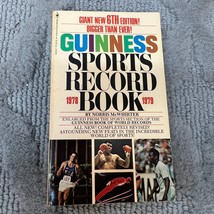 Guinness Sports Record Book Paperback Book by Norris McWhirter Bantam Books 1979 - £9.73 GBP