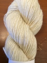 All Natural Undyed Lace Weight Alpaca - 450 yds - White - $7.36