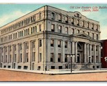 Old Line Bankers Life Building Lincoln Nebraska NE 1912 DB Postcard V16 - $5.89