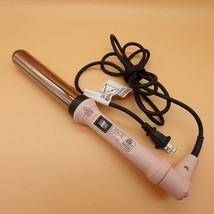 L&#39;ange Hair Curling Wand HT015B Lange Curling Iron 1-1/2 Inch Titanium Pink - £18.06 GBP