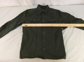 NWT Adult Men&#39;s Fox Racing Motocross Green Button Up Front Small Shirts 31869 - £18.32 GBP