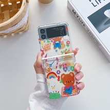 Cute Smile flip 3 4 Full Protection Shockproof Case for Samsung Galaxy Z Flip 4  - £5.77 GBP