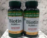 *2* Nature&#39;s Bounty Biotin 120 Softgel Supports Healthy Exp 10/2025 - $17.81