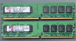 2GB 2x1GB2R8 PC2-5300 Kingston KPN424-ELG  555-12ED1 Desktop Ram Memory ... - £6.79 GBP