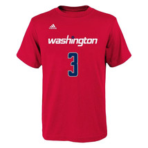 Adidas Youth Red Washington Wizards Bradley Beal#3 Name&amp;Number Shirt Red-Small - £11.72 GBP