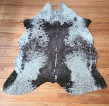 ZGallerie Ayi Faux Cowhide Rug - Charcoal 3&#39;10&quot; x 5&#39; - £39.96 GBP