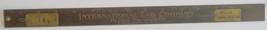 International Tag Co advertising ruler vintage Chicago IL paper products RR - £17.29 GBP