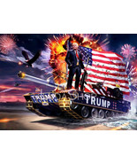 Donald Trump American Republican President Winner Tank Deco Poster 24x36&quot; - £11.98 GBP