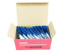 BOX OF 10 NEW VESSEL NY05RBJ AIR NIPPER EXTRA BLADES GT-NY05R, STRAIGHT,... - $1,200.00