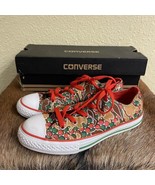 Converse All Star Youth 3 Christmas Gingerbread Man Low Top Shoes Style ... - $32.45