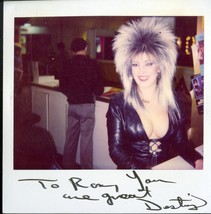 ADULT STAR DESTINY SIGNED  POLAROID PICTURE TAKEN AT  VSDA CONVENTION - €68,76 EUR
