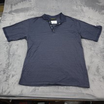 Bobby Jones Collection Shirt 2XL Blue Golf Polo Button Short Sleeve Collared - £26.00 GBP