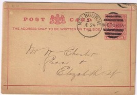 Postcard Australia Post Office Official Card Melbourne Victoria Dec 24, 1904 - £7.59 GBP