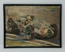 1940s/50s Race Car Magazine Ad Framed Print - Grand Prix Formula One 12x... - $48.84