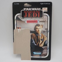 Vintage Star Wars General Madine 65 Back Cardback Only - £12.65 GBP