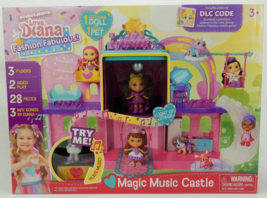 Love Diana Magic Music Castle, 28 Pc. Doll &amp; Pet Playset, DLC Code, Plays Music - £11.71 GBP