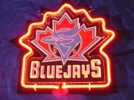 MLB Toronto Blue Jays Baseball 3D Beer Bar Neon Light Sign 10&quot; x 8&quot; - £158.49 GBP