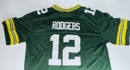 Aaron Rodgers #12 Nike Jersey Green Bay Packers Mens Size Medium On Fiel... - £23.34 GBP