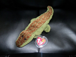 Ty Beanie Baby ALLY the ALLIGATOR  Retired NEW LAST ONE - £63.18 GBP