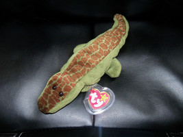 Ty Beanie Baby ALLY the ALLIGATOR  Retired NEW LAST ONE - $100.10